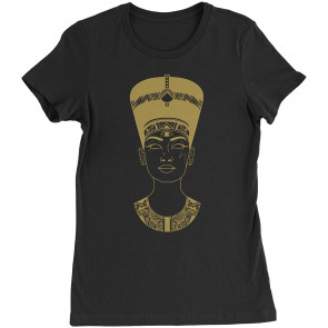 Nefertiti Egyptian Queen Womens T-Shirt
