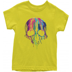 Neon Dripping Skull T-Shirt