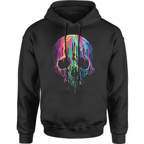 Neon Dripping Skull T-Shirt