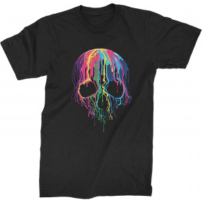 Neon Dripping Skull T-Shirt