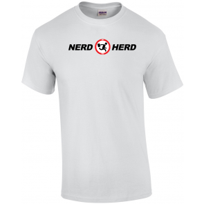 Nerd Herd Logo Black T-Shirt