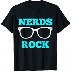 Nerds Rock Gamer Geek Fun Cute Nerd Boy Girl Clothes T-Shirt