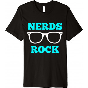Nerds Rock Gamer Geek Fun Cute Nerd Boy Girl Clothes T-Shirt