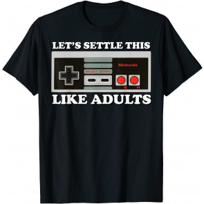 NES Controller Let's Settle This T-Shirt