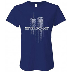 Never Forget Flag - Ladies T-Shirt
