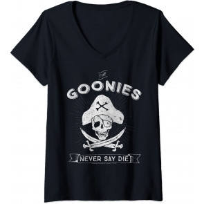 Never Say Die Pirate Captain Logo T-Shirt