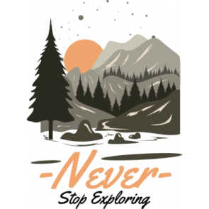 Never Stop Exploring T-Shirt