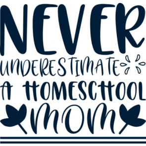 Never Underestimate A Homeschool Mom T-Shirt