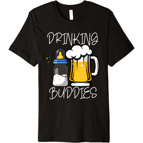New Drinking Buddies - Pregnancy Announcement T-Shirt