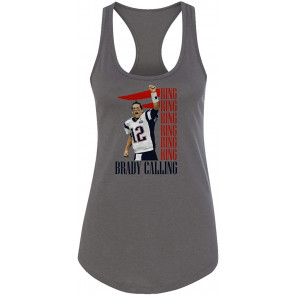 New England Fans Brady SB 6 Rings Goat  T-Shirt