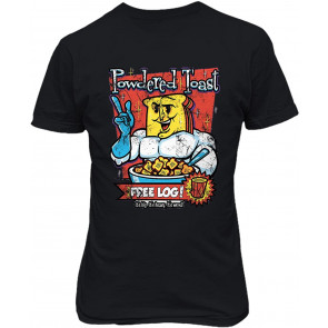 New Powdered Toast Crunch With Free Log Novelty T-Shirt