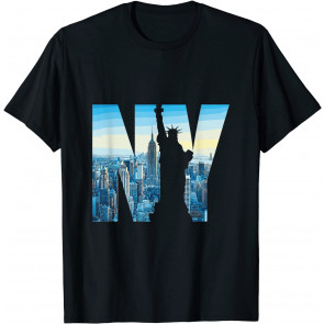 New York City Design NYC Statue Of Liberty Urban T-Shirt