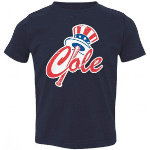 New York Fans NY Cole Logo Little Kids Girls Boys Toddler T-Shirt