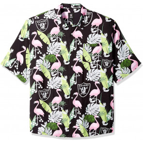 NFL Floral Tropical Button Up  T-Shirt