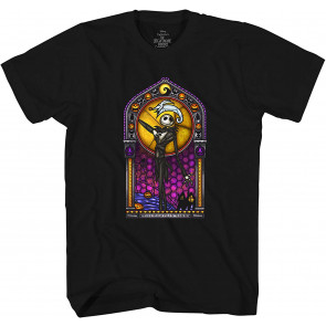 Nightmare Before Christmas Jack Stained Glass T-Shirt