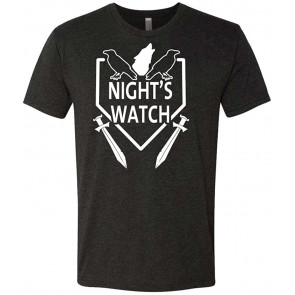 Nights Watch - Throne War Show Stark - Tri-Blend T-Shirt
