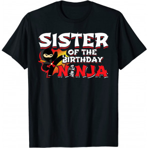 Ninja Birthday Party - Sister Of The Birthday Ninja T-Shirt