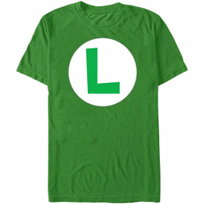Nintendo Luigi Circle Icon T-Shirt