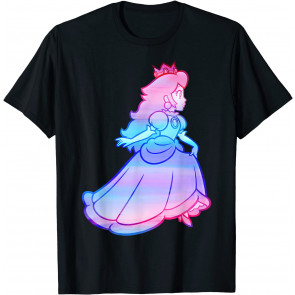 Nintendo Super Mario Peach Gradient Run T-Shirt