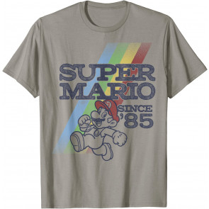 Nintendo Super Mario Retro Rainbow '85 T-Shirt