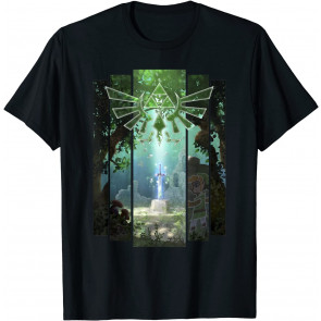 Nintendo Zelda The Master Sword Lost Woods Artwork T-Shirt