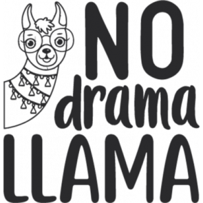 No Drama Llama T-Shirt