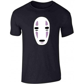 No Face Kaonashi Nerd Apparel Geek Graphic T-Shirt