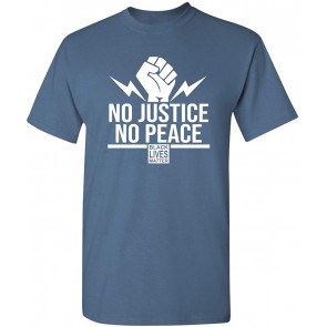 No Justice No Peace Black Lives Matter T-Shirt