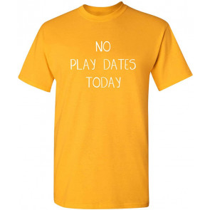 No Play Dates Today T-Shirt