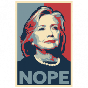 Nope  Antihillary Clinton Tshirt