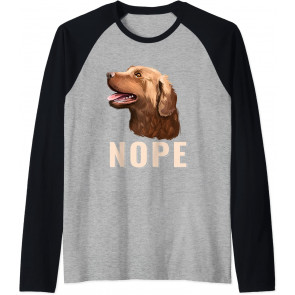 Nope Lazy Chesapeake Bay Retriever T-Shirt
