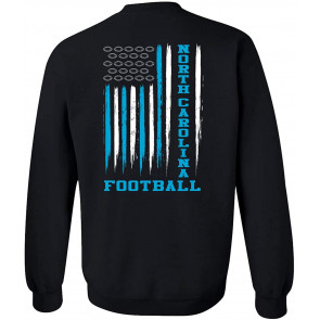 North Carolina Football Flag T-Shirt