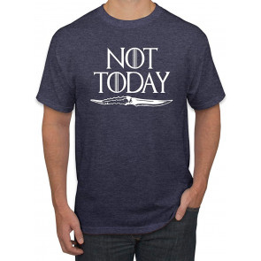 Not Today Arya Dagger GoT Thrones Stark Fan T-Shirt