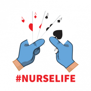 Nurse Life  Playing Cards Funny Nursing Shirt