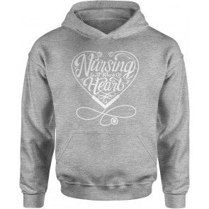 Nursing Is A Work Of Heart T-Shirt