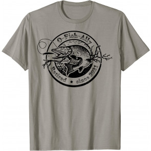 O-Fish-Ally Retired 2021 Fishing Retirement Or Fisherman T-Shirt
