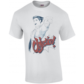 Ace Attorney Defense Courtroom Trial Video Game Objection T-Shirt