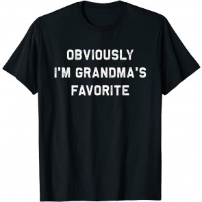 Obviously I'm Grandma's Favorite T-Shirt