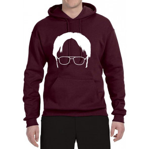 Office Dwight Glasses Face Silhouette T-Shirt