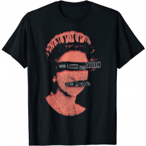 Official God Save The Queen Red Stamp T-Shirt