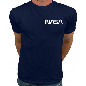 Official Logo NASA I Smaller Upper Left Chest Logo NASA T-Shirt