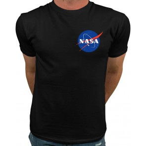 Official Logo NASA I Smaller Upper Left Chest Logo NASA T-Shirt