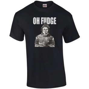A Christmas Story Oh Fudge Ralphie Light Weight Crew T-Shirt
