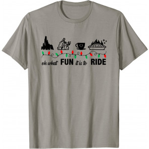 Oh What Fun It Is To Ride Christmas T-Shirt