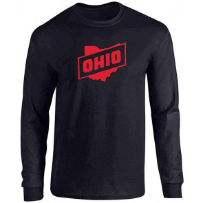 Ohio Retro Vintage State Travel Full T-Shirt