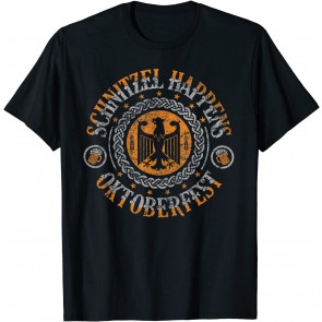 Oktoberfest 2021 Schnitzel Happens German T-Shirt