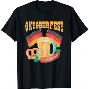 Oktoberfest Beer Festival German Flag T-Shirt