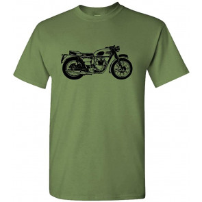 Old Motorcycle - T-Shirt