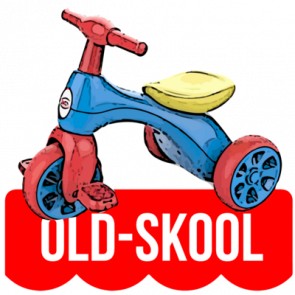 Oldskool Big Wheel Tricycle  Parody Tshirt