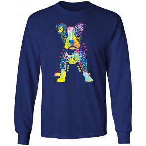 ON My OWN - Dean Russo Dog Modern Art - T-Shirt